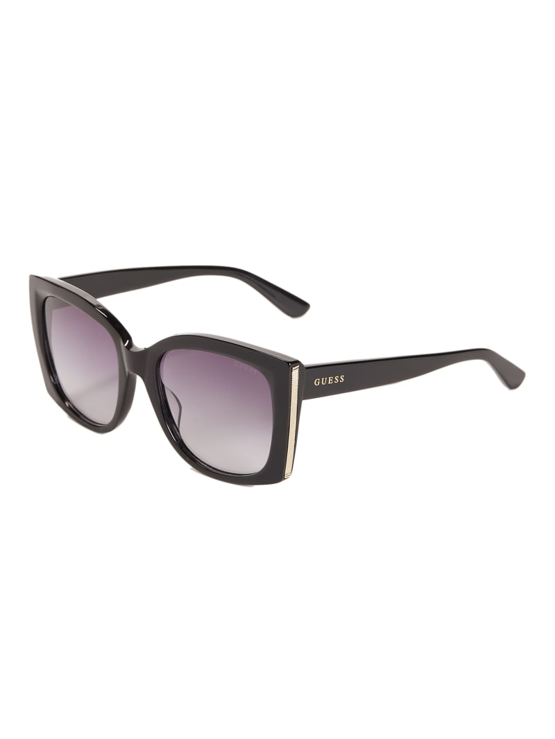 Womens' Guess Oversized Plastic Butterfly Sunglasses