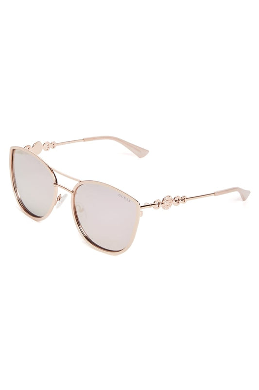 Womens' Guess Cat Eye Metal Sunglasses