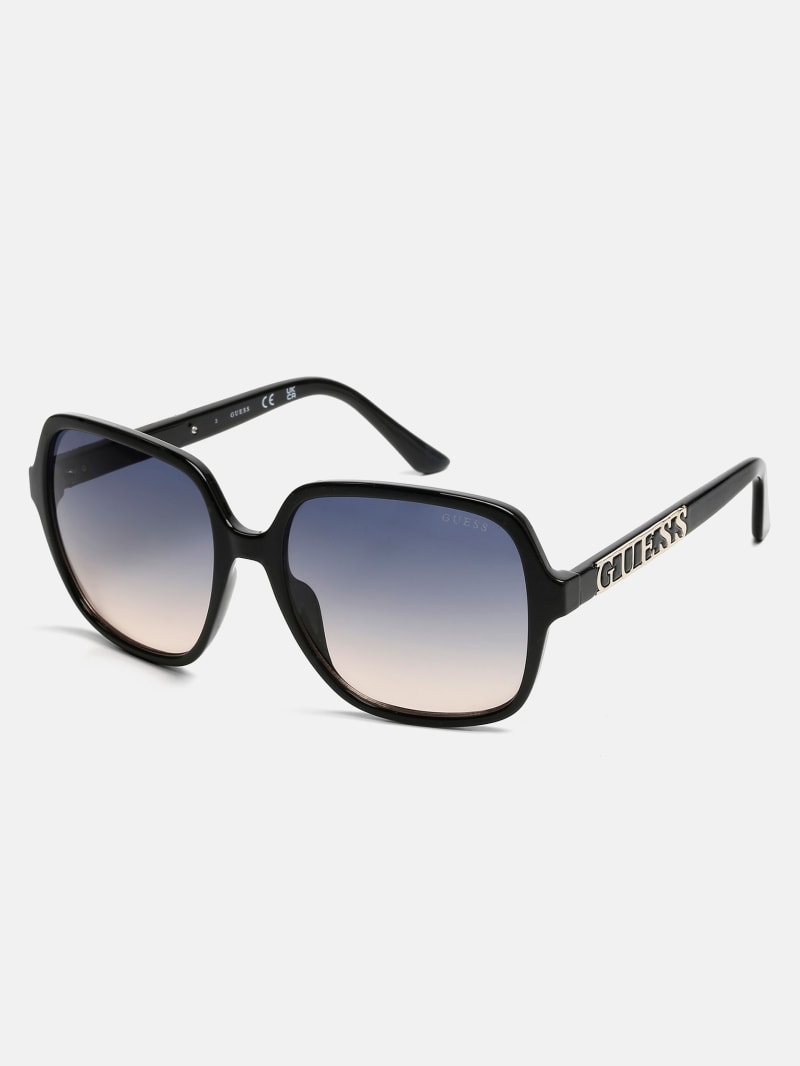 Womens' Guess Oversized Rounded Square Sunglasses