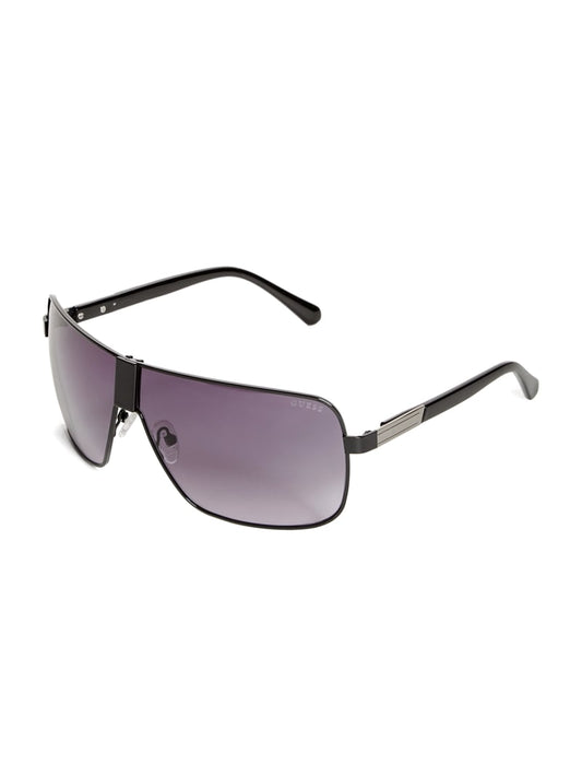 Mens' Guess Metal Shield Sunglasses