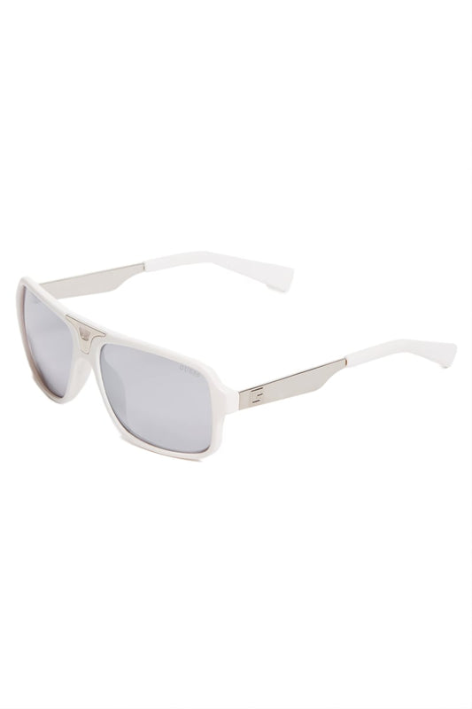 Mens' Guess Plastic Navigator Sunglasses