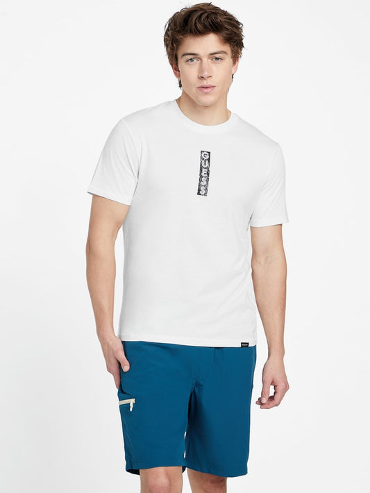 GUESS Ghom Logo MEN Tee - Beige