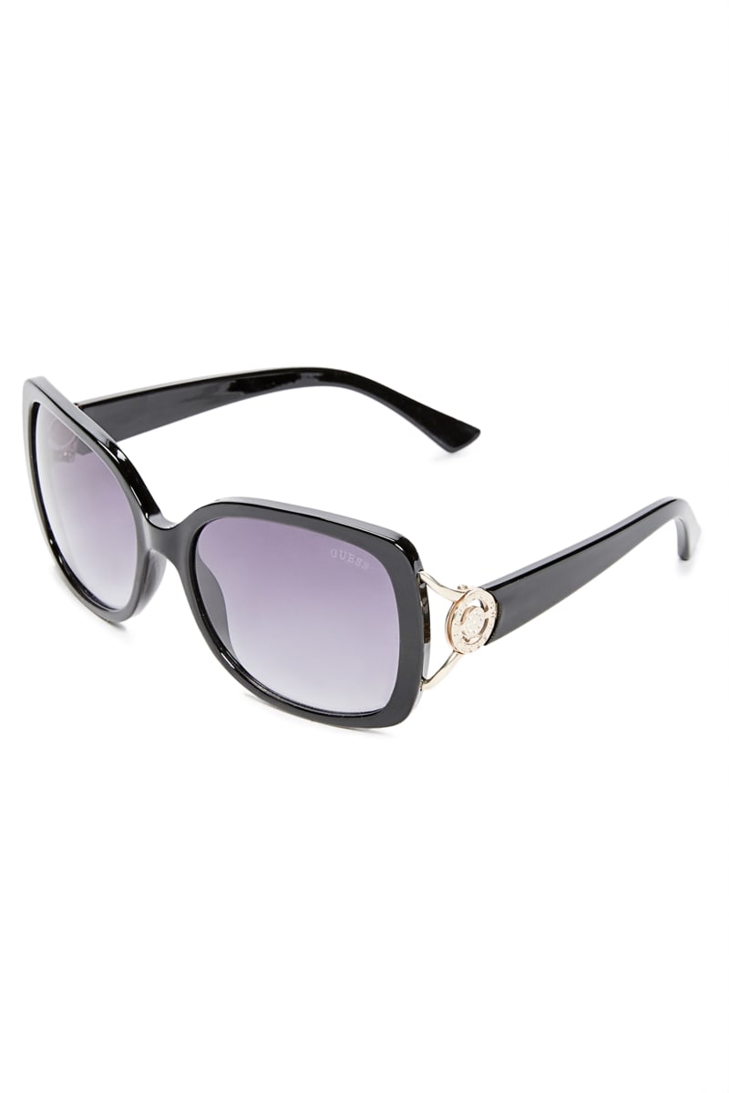 Women's Guess Logo Sunglasses