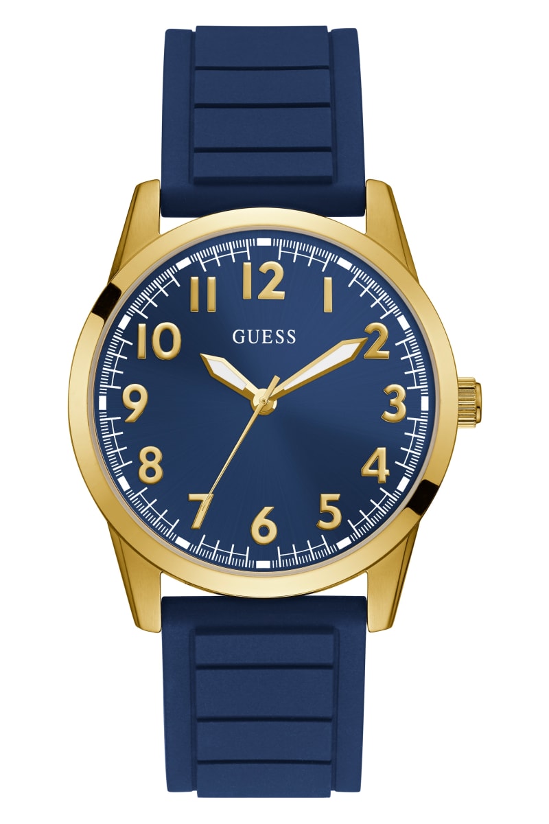 Mens' Guess Brown Analog Watch