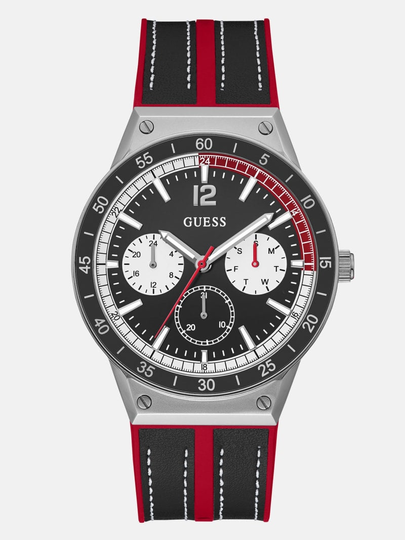 Mens' Guess Black Analog Watch