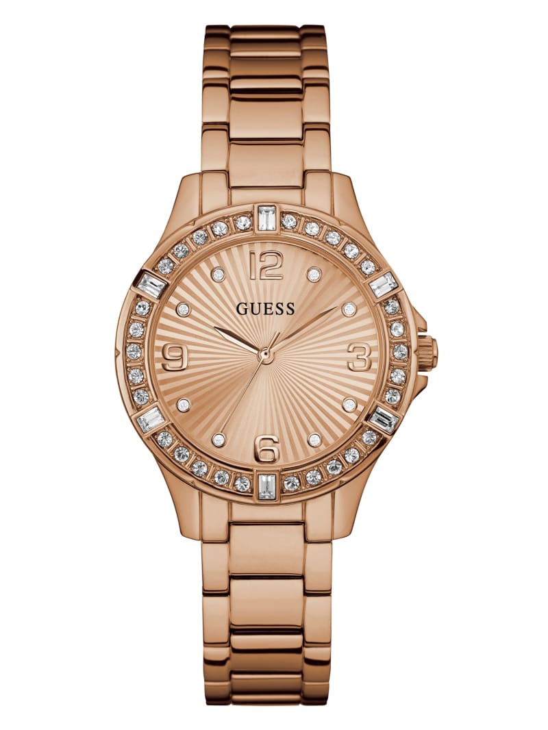 Women's Guess Rose-Gold Watch