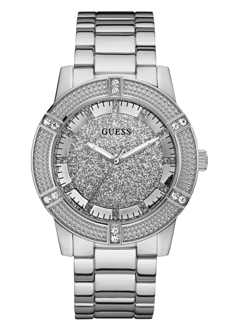 Women's Guess Silver-Tone Watch