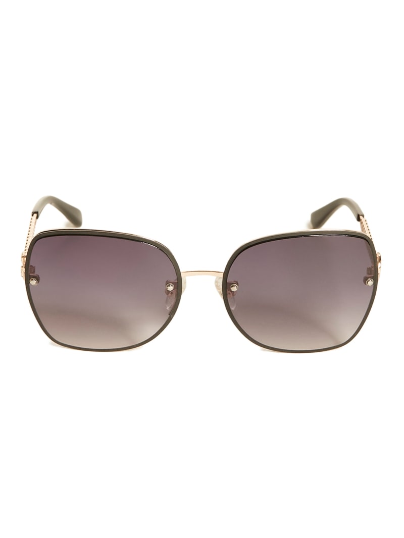 Womens' Guess Logo Chain Sunglasses