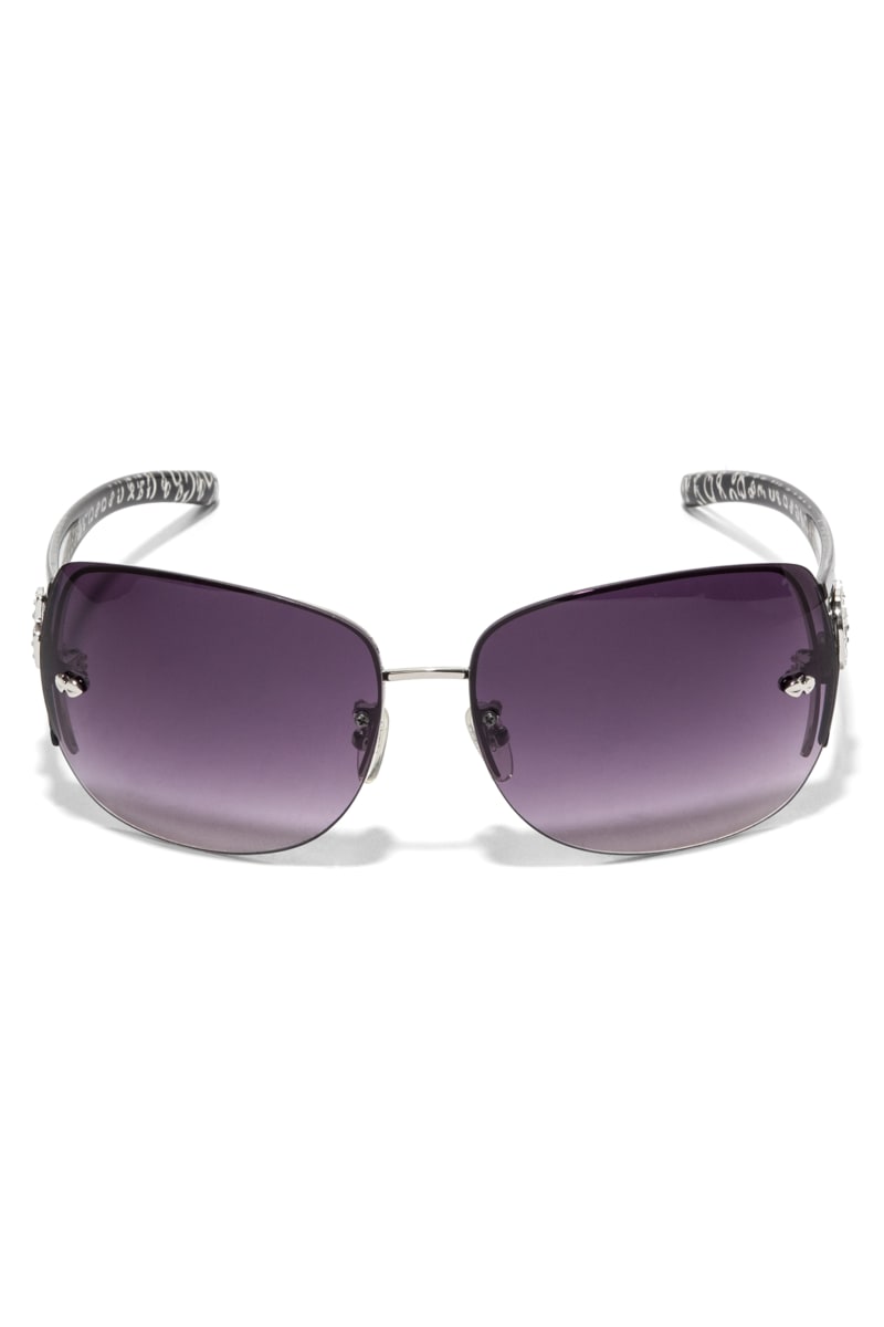 Womens' Guess Rimless Shield Sunglasses