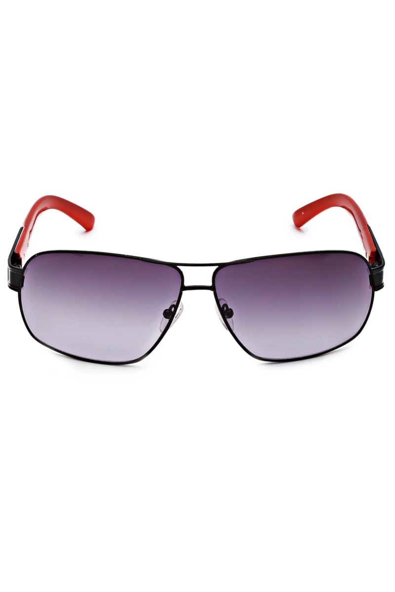 Mens' Guess Metal Navigator Sunglasses