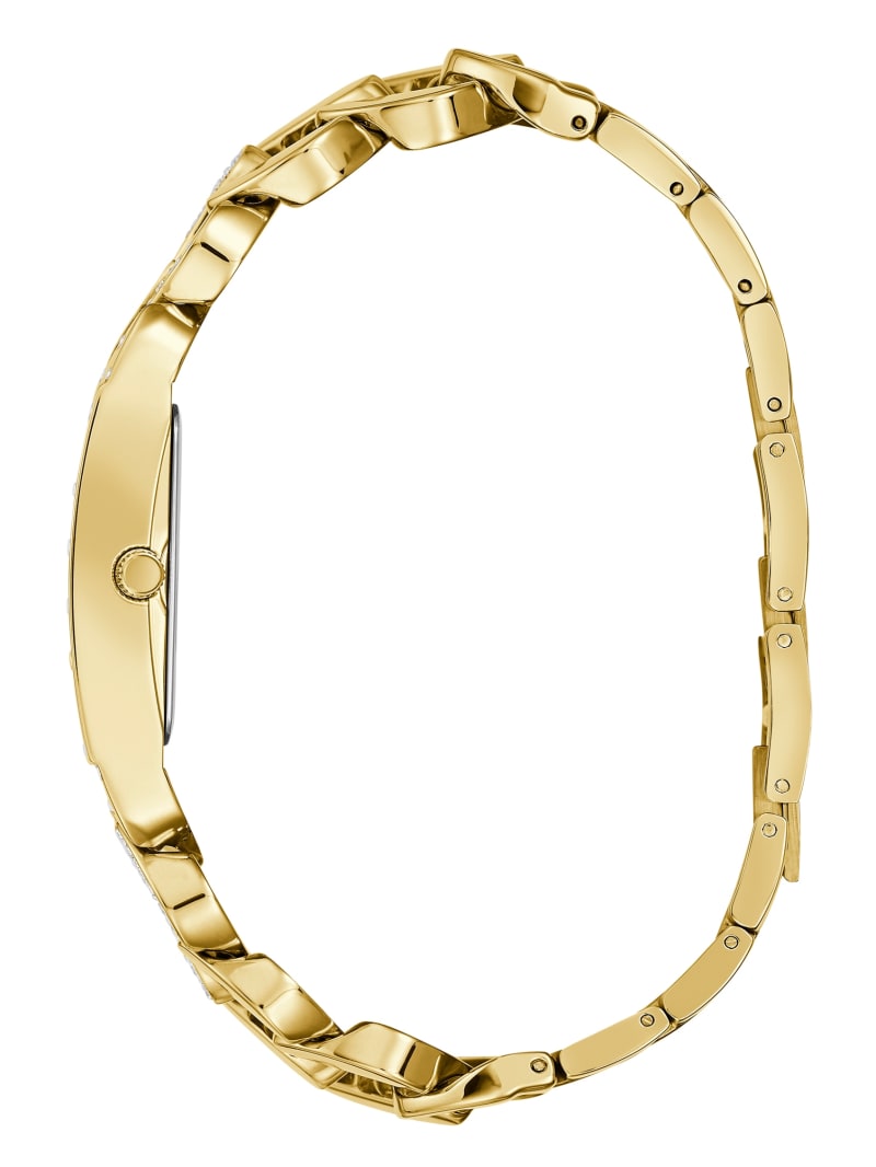 Women's Guess Gold-Tone Analog Watch