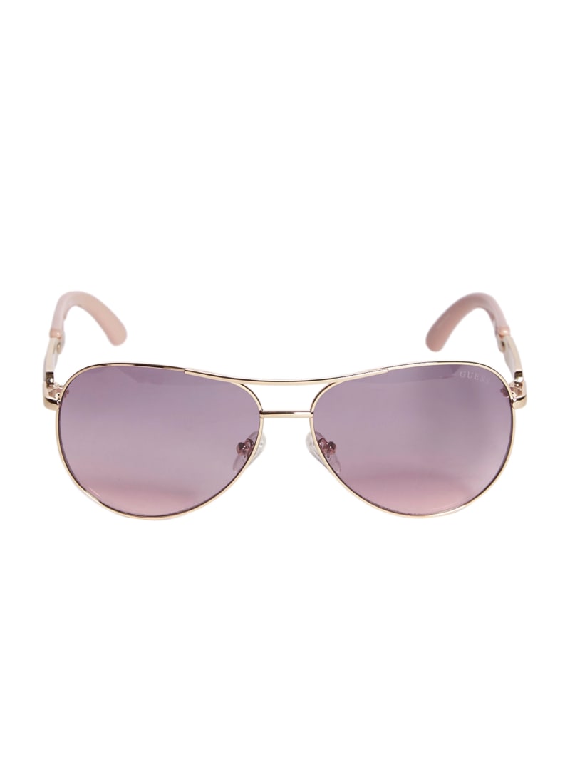 Womens' Guess Classic Aviator Sunglasses