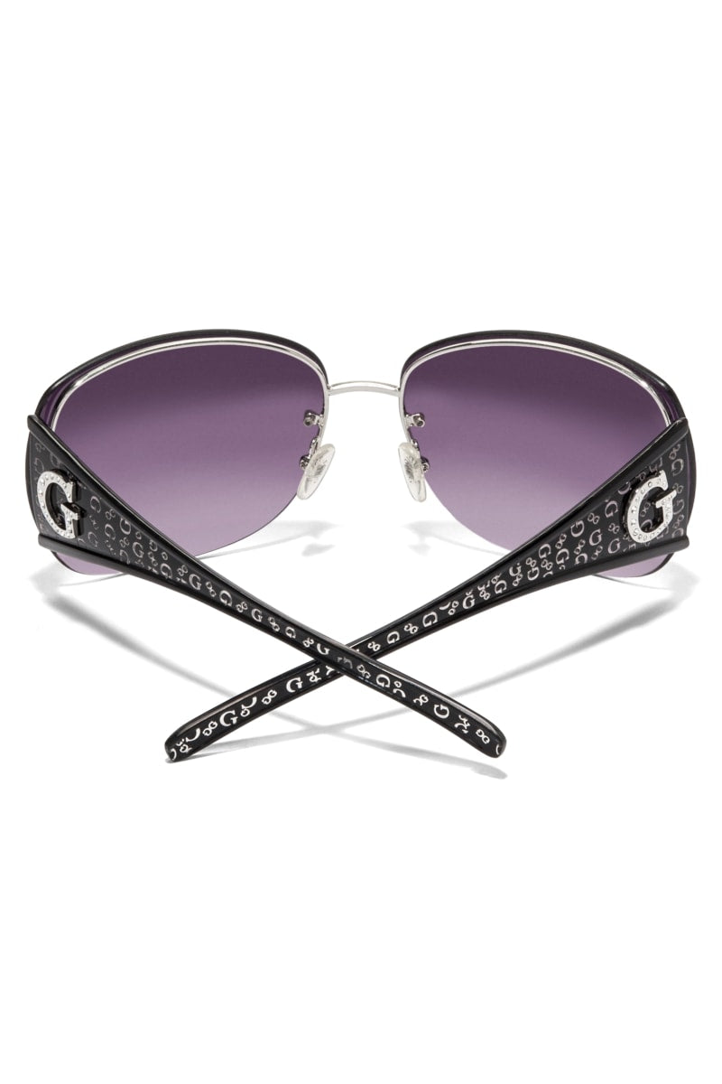 Womens' Guess Rimless Shield Sunglasses