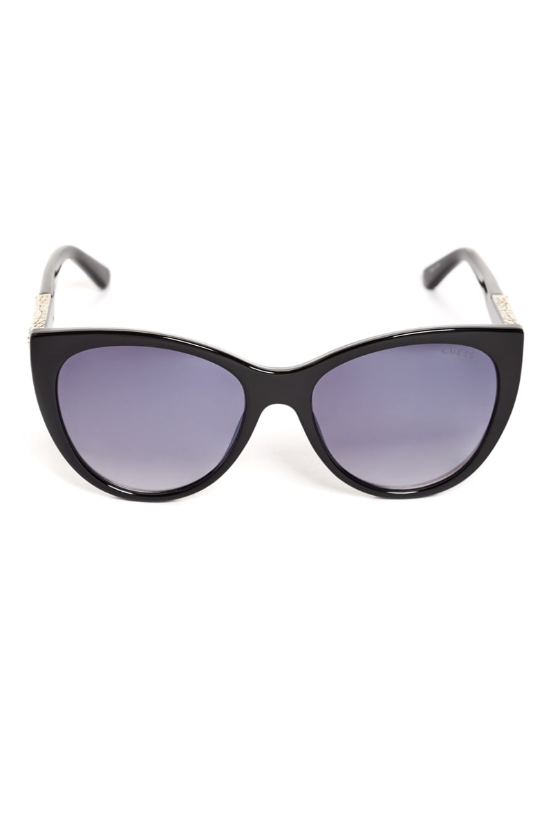 Womens' Guess Plastic Cat-Eye Sunglasses