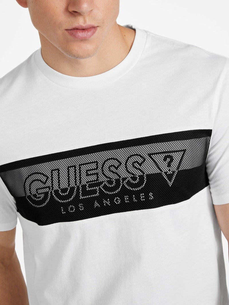 GUESS Ardan Logo MEN Tee - White