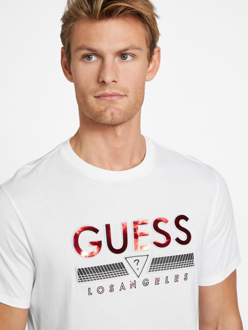 GUESS Eco Koda Crewneck MEN Tee - White