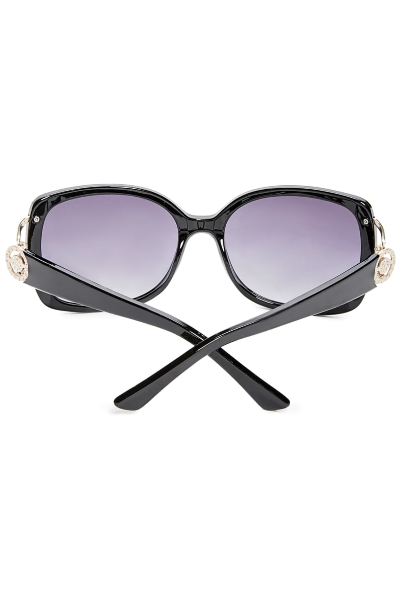 Women's Guess Logo Sunglasses