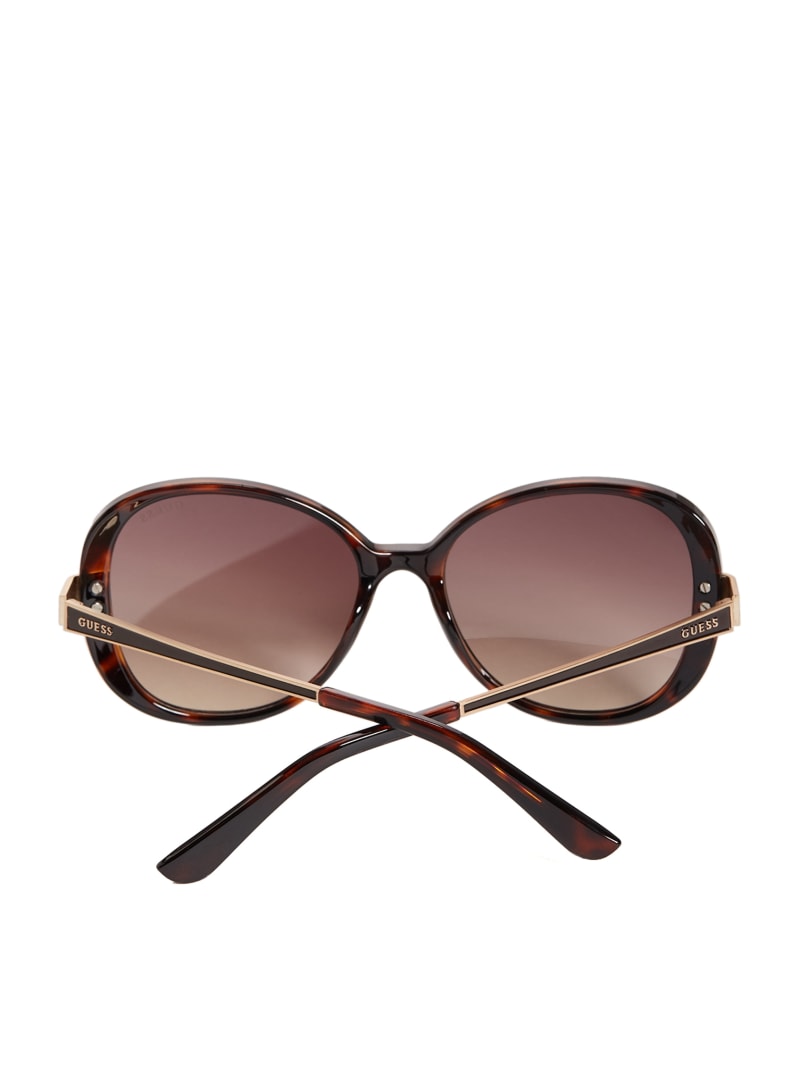 Womens' Guess Oversized Oval Sunglasses