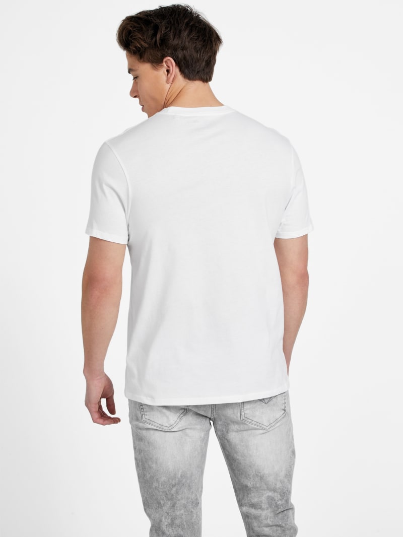 GUESS Ardan Logo MEN Tee - White