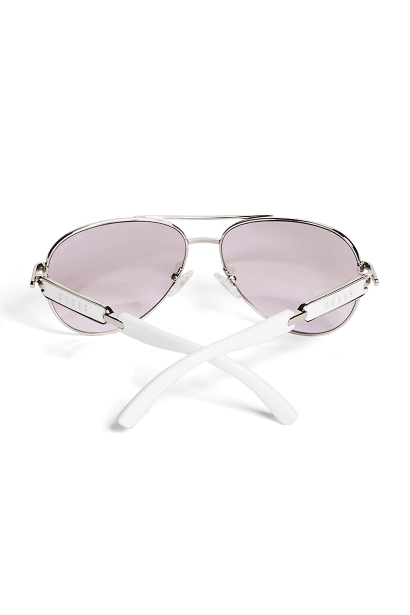 Womens' Guess Classic Aviator Sunglasses