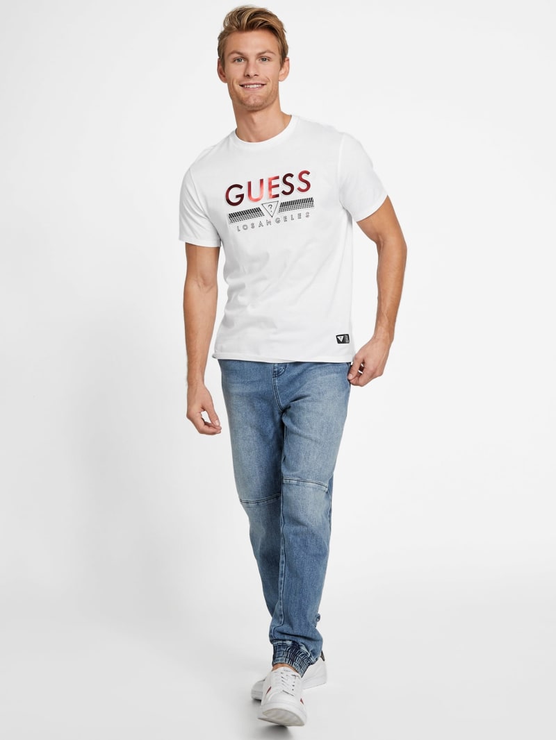 GUESS Eco Koda Crewneck MEN Tee - White