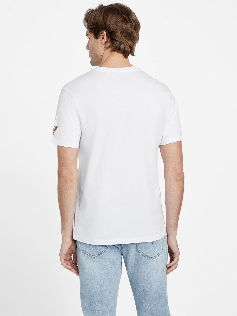 GUESS Ghom Logo MEN Tee - White