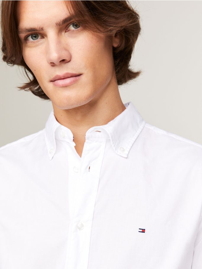 Tommy Mens' Regular Fit Organic Cotton Shirt