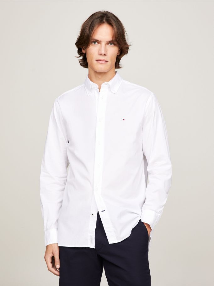 Tommy Mens' Regular Fit Organic Cotton Shirt