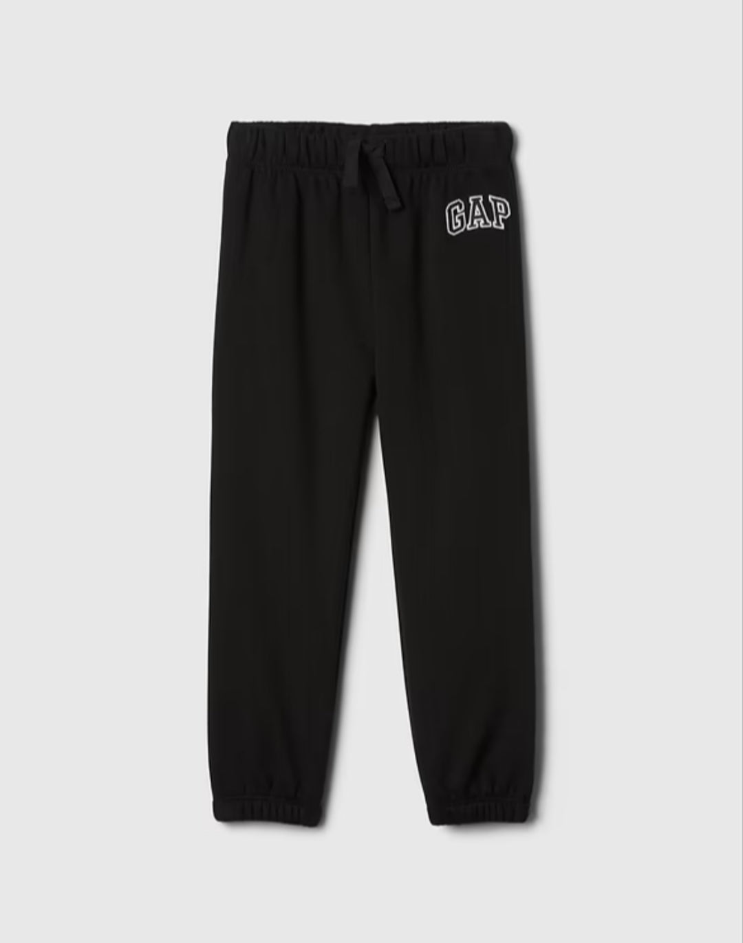 Gap babyGap Relaxed Logo Pull-On Joggers - Black