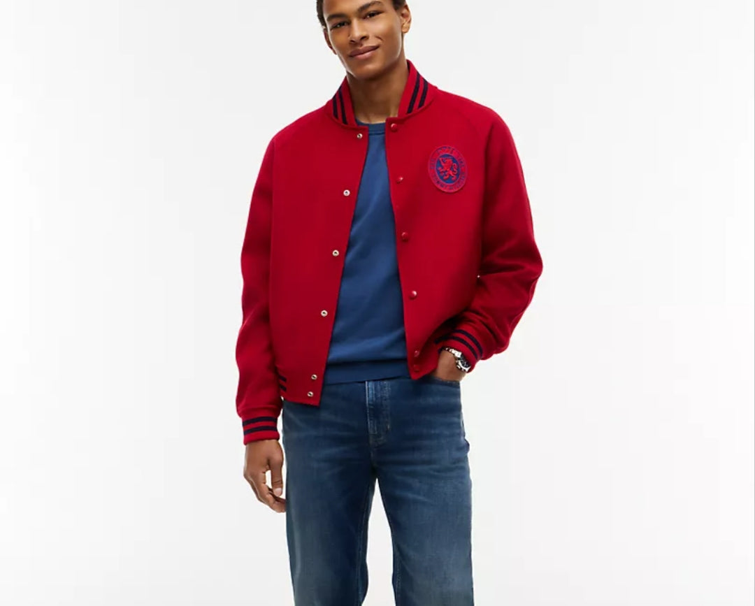 Tommy Classic Crewneck Men Sweater-Indigo Blue