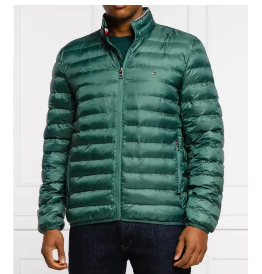 TH Performance Lightweight Packable Men Jacket- Green