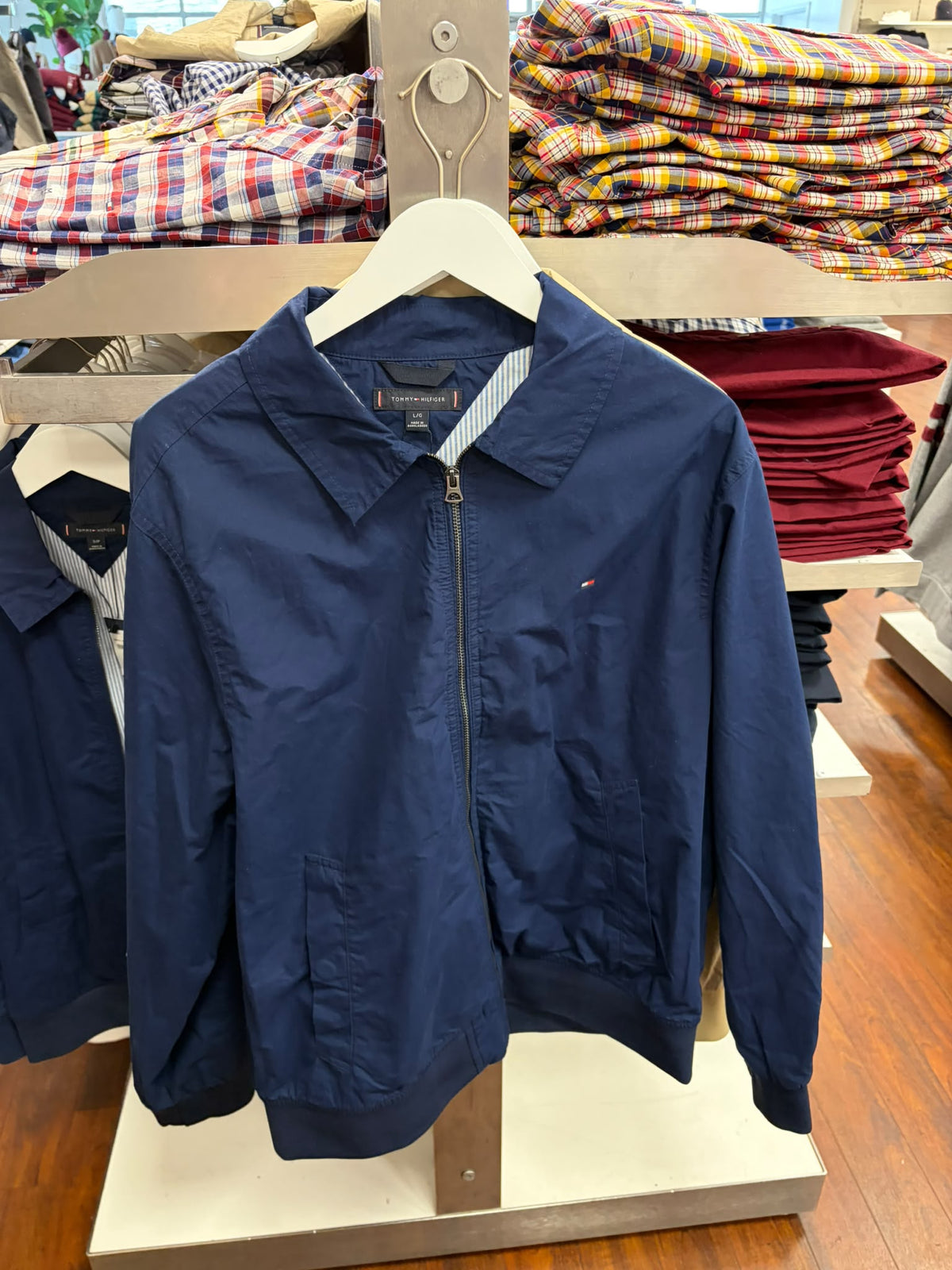 Tommy Lightweight Ivy Men Jacket - Light Navy