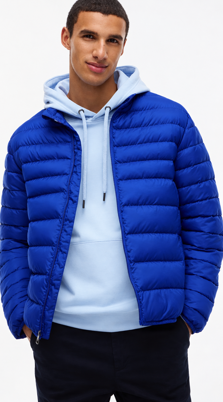 TH Performance Lightweight Packable Jacket- Blue