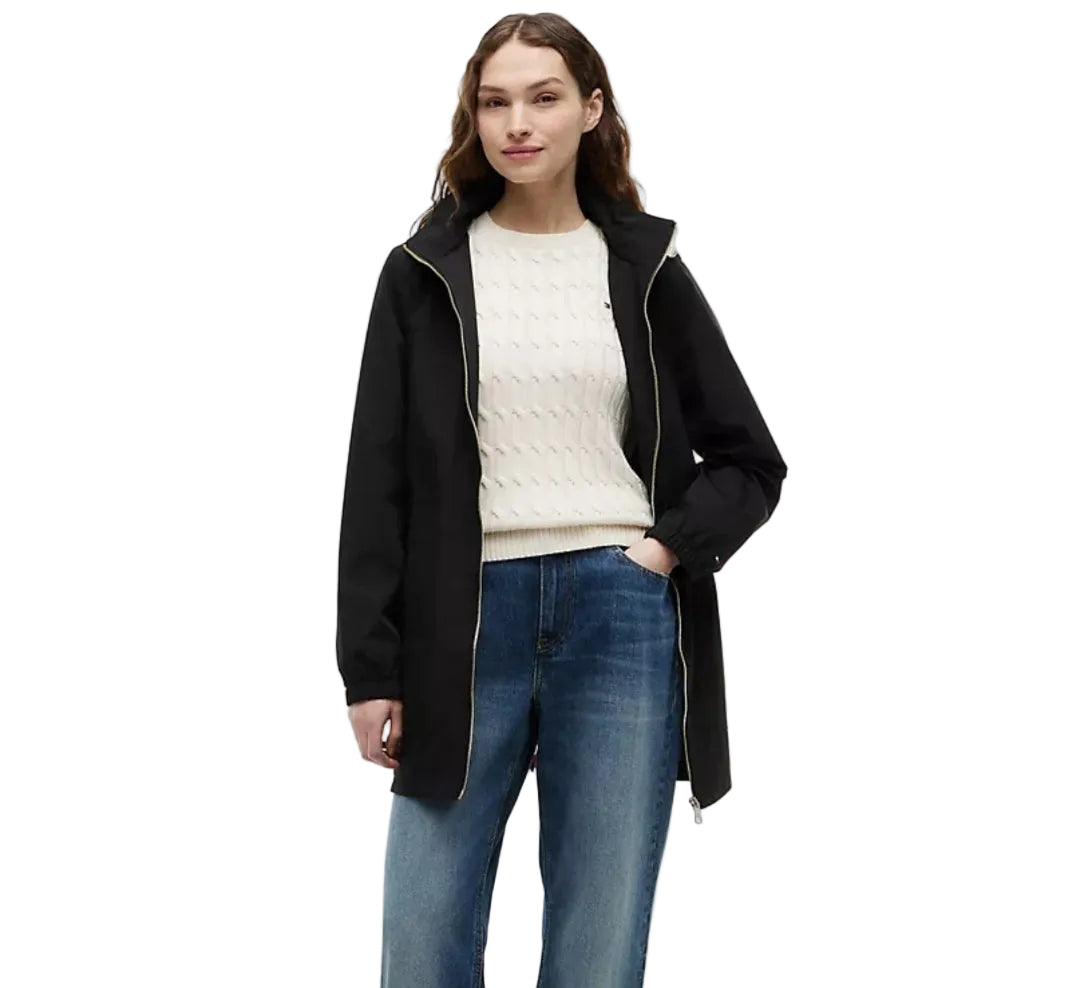 Hooded Storm  women Jacket -Black