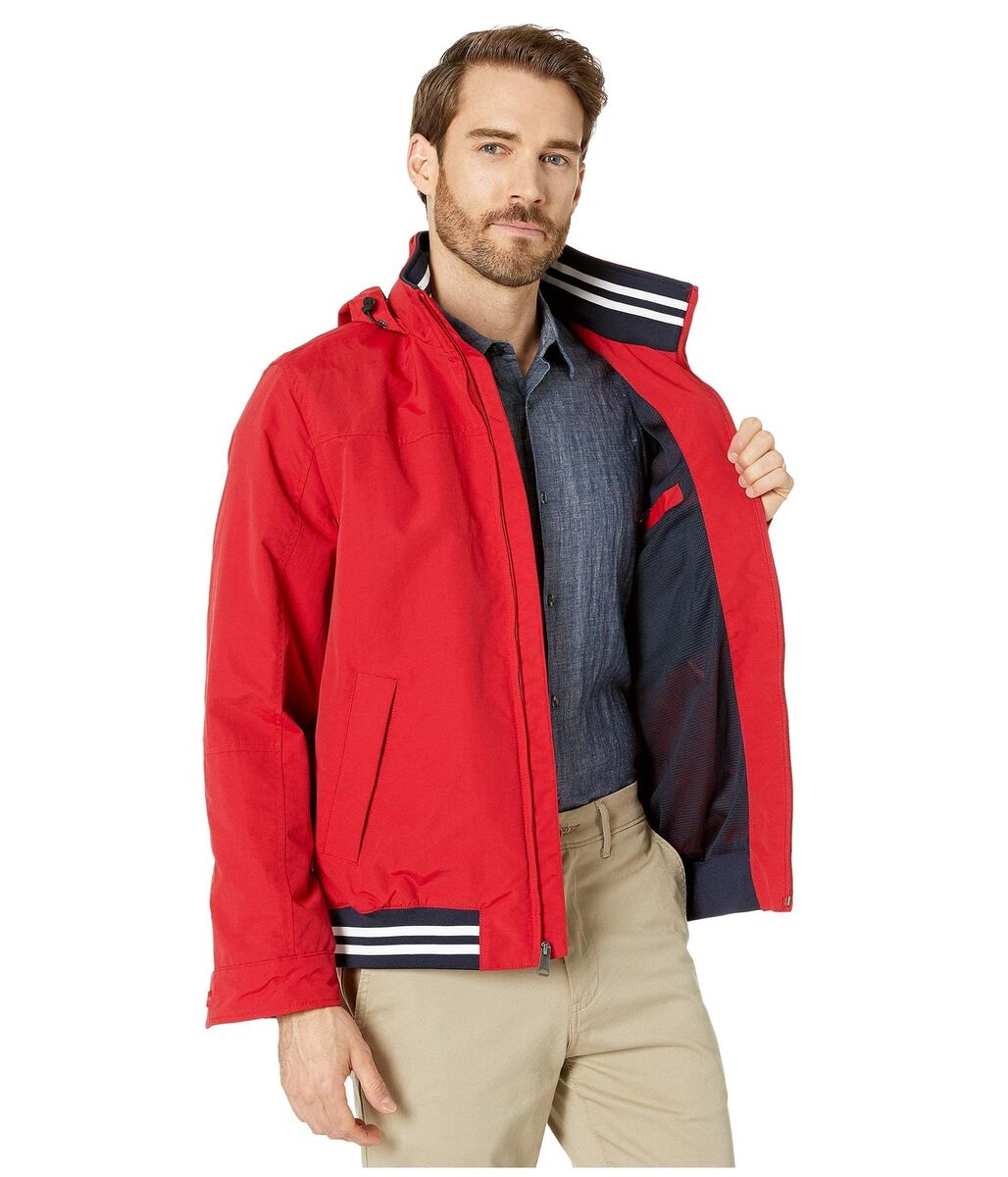 Tommy Hilfiger Men's Lightweight Waterproof Regatta Jacket